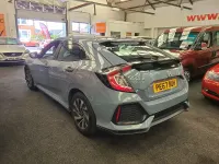 Used Honda Civic SE 129 HP (94 kW) 2017 Grey Hatchback