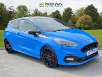 Used Ford Fiesta ST 200 HP (147 kW) 2021 Blue Hatchback