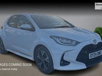 Used Toyota Yaris Hybrid Design 2024 White Hatchback