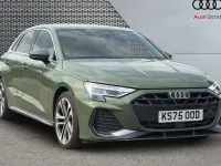 Used Audi A3 Sportback S-Line 150 HP (110 kW) 2025 Green Hatchback