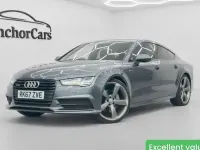 Used Audi A7 Sportback Black Edition 272 HP (200 kW) 2017 Grey Hatchback