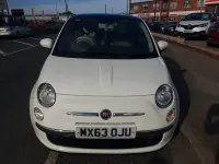 Used Fiat 500 Lounge 69 HP (50 kW) 2013 White Hatchback