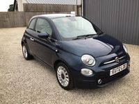 Used Fiat 500 Dolcevita 70 HP (51 kW) 2022 Blue Hatchback