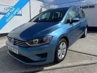 Used VW Golf Sportsvan SE 110 HP (80 kW) 2015 Blue MPV