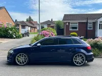 Used Audi S3 Sportback Advanced 2019 Blue Hatchback
