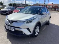 Used Toyota C-HR 116 HP (85 kW) 2017 Silver SUV
