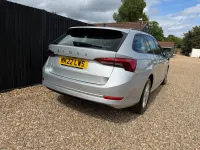 Used Skoda Octavia SE Technology 110 HP (80 kW) 2022 Silver Estate