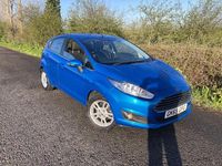 Used Ford Fiesta Zetec 2015 Blue Hatchback