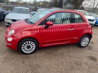 Used Fiat 500 Lounge 2017 Red Hatchback