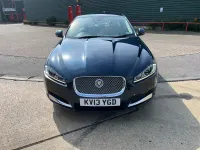Used Jaguar XF Portfolio 200 HP (147 kW) 2013 Blue Sedan