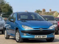Used Peugeot 206 2002 Blue Hatchback