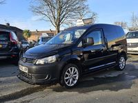 Used VW Caddy 75 HP (55 kW) 2012 Black MPV