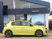 Used Peugeot 208 Allure 101 HP (74 kW) 2025 Yellow Hatchback