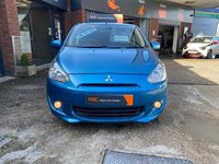 Used Mitsubishi Mirage 79 HP (58 kW) 2014 Blue Hatchback