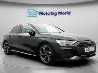Used Audi A3 S-Line 150 HP (110 kW) 2024 Black Sedan