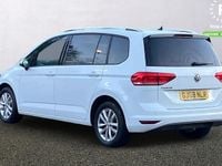 Used VW Touran SE 116 HP (85 kW) 2018 White MPV