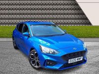 Second-hand Ford Focus ST-Line X 125 CP (91 kW) 2020 Albastru Hatchback