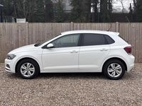 Used VW Polo SE 95 HP (69 kW) 2019 White Hatchback