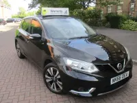 Used Nissan Pulsar N-Connecta 115 HP (84 kW) 2016 Black Hatchback