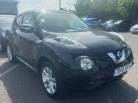Used Nissan Juke Acenta Premium 115 HP (84 kW) 2015 Black SUV