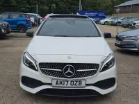 Used Mercedes A220 AMG line 2017 White Hatchback