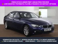 Used BMW 320 Comfort Edition 2017 Blue Sedan