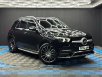 Begagnad Mercedes GLE400 AMG line 2022 Svart Kombi