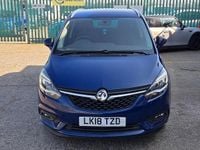 Used Vauxhall Zafira Tourer SRi 140 HP (102 kW) 2018 Blue MPV