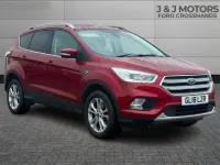 Used Ford Kuga Titanium 150 HP (110 kW) 2018 Red SUV
