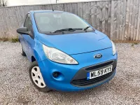 Used Ford Ka Studio 69 HP (50 kW) 2010 Blue Hatchback