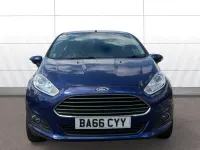Used Ford Fiesta Zetec 82 HP (60 kW) 2017 Blue Hatchback