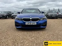 Begagnad BMW 330e M Sport 292 HK (214 kW) 2020 Blå Sedan