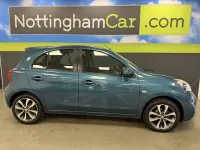 Used Nissan Micra S 98 HP (72 kW) 2013 Blue Hatchback