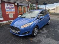 Used Ford Fiesta Zetec 82 HP (60 kW) 2013 Blue Hatchback