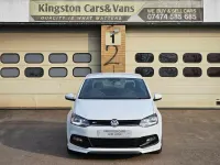 Used VW Polo R-line 90 HP (66 kW) 2017 White Hatchback