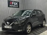 Used Nissan Qashqai Acenta 115 HP (84 kW) 2017 Black SUV