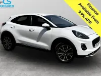 Used Ford Puma Titanium 125 HP (91 kW) 2021 White SUV