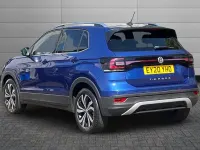 Used VW T-Cross SEL 115 HP (84 kW) 2020 Blue SUV