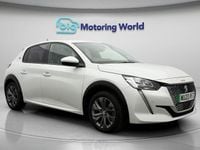 Used Peugeot e-208 Allure 100 kW (136 HP) 2020 White Hatchback