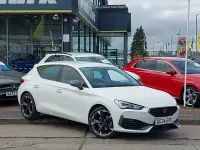 Used Cupra Leon 150 HP (110 kW) 2024 White Hatchback