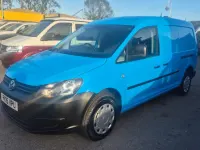 Used VW Caddy Startline 102 HP (75 kW) 2015 Blue MPV