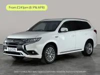 Used Mitsubishi Outlander P-HEV 2021 White Estate