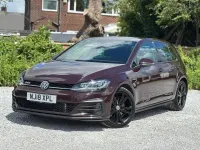 Used VW Golf VII GTD 184 HP (135 kW) 2018 Black Hatchback