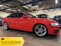 Used Audi A4 S-Line 2015 Red Sedan