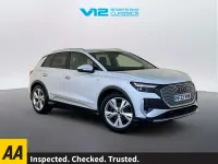 Used Audi Q4 e-tron S-Line 125 kW (170 HP) 2023 White SUV