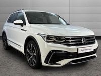 Used VW Tiguan R-line 150 HP (110 kW) 2022 White SUV