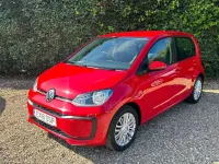 Used VW up! move up! 60 HP (44 kW) 2018 Red Hatchback