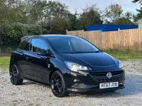 Używany Vauxhall Corsa Edition 75 KM (55 kW) 2017 Czarny Hatchback