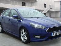 Used Ford Focus Zetec 120 HP (88 kW) 2015 Blue Hatchback