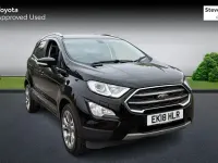 Used Ford Ecosport Titanium 125 HP (91 kW) 2018 Black SUV
